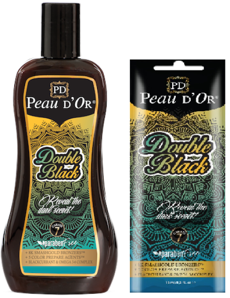 DOUBLE BLACK Bräunungskosmetik von Peau d`Or